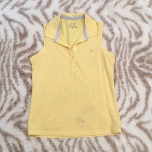 vineyard vines collared tank